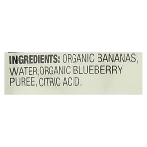 Earth's Best Organic Banana Blueberry Baby Food Puree - Stage 2 - Case Of 12 - 4 Oz. - Whole Green Foods