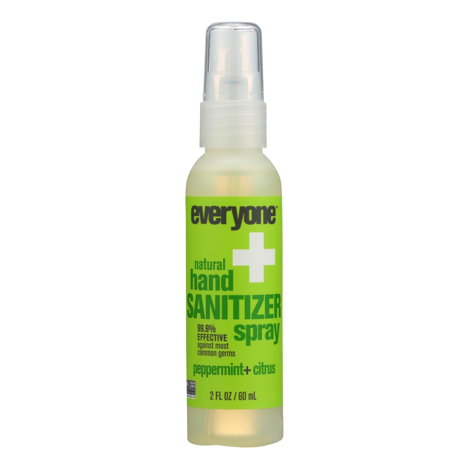 Eo Products - Hand Sanitizer Spray - Everyone - Ppprmnt - Dsp - 2 Oz - 1 Case - Whole Green Foods