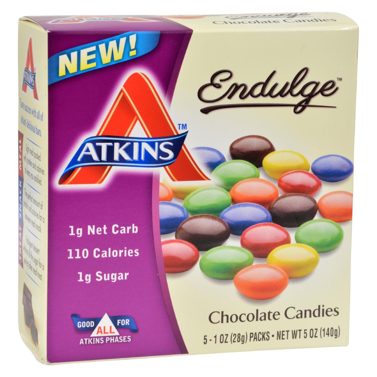 Atkins Endulge Bars - Chocolate - 1 Oz - 5 Ct - Whole Green Foods