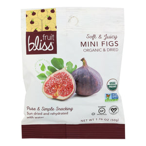 Fruit Bliss - Organic Turkish Mini Figs - Mini Figs - Case Of 12 - 1.76 Oz. - Whole Green Foods