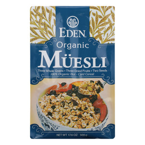 Eden Foods Eden, Organic Muesli - Case Of 6 - 17.6 Oz - Whole Green Foods