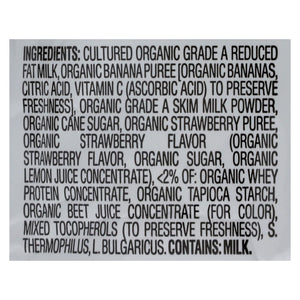 Happyyogis Yogurt Snacks - Organic - Freeze-dried - Greek - Babies And Toddlers - Strawberry Banana - 1 Oz - Case Of 8 - Whole Green Foods