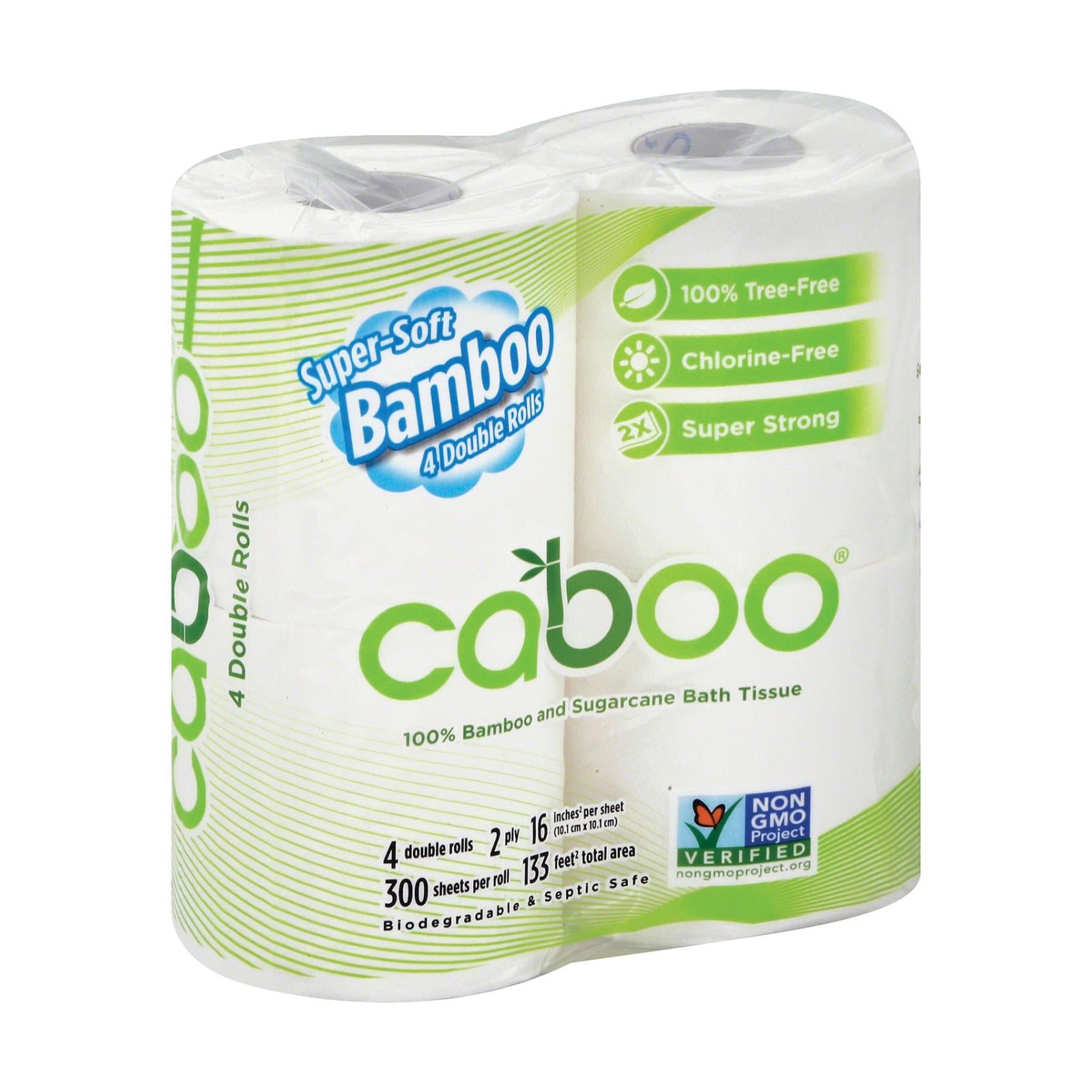 Caboo - Bathroom Tissue - Case Of 10 - Whole Green Foods