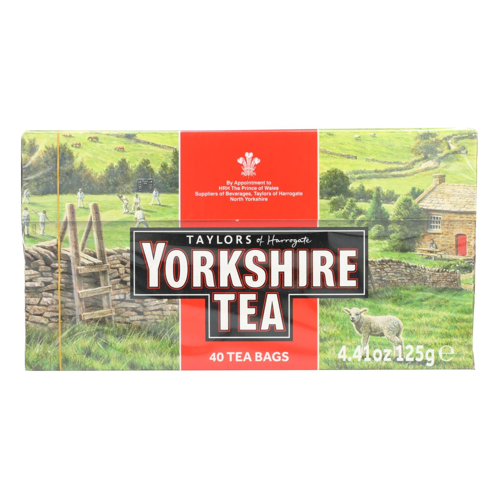 Taylors Of Harrogate Yorkshire Tea - Case Of 5 - 40 Bags - Whole Green Foods