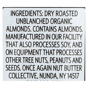 Once Again Almond Butter - Organic - Original - Squeeze Pack - 1.15 Oz - Case Of 10 - Whole Green Foods
