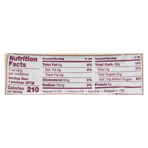 Nature's Bakery Gluten Free Fig Bar - Original - Case Of 12 - 2 Oz. - Whole Green Foods