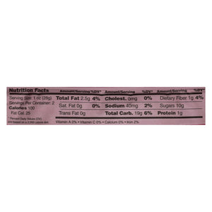 Nature's Bakery Gluten Free Fig Bar - Pomegranite - Case Of 12 - 2 Oz. - Whole Green Foods