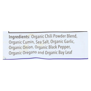 Riega Foods Organic Chili Seasoning  - Case Of 8 - 0.9 Oz. - Whole Green Foods