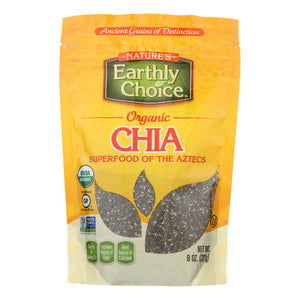 Nature's Earthly Choice Chia Seeds - Case Of 6 - 8 Oz. - Whole Green Foods