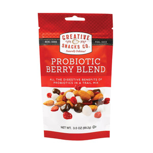 Creative Snacks - Snack - Probiotic Berry Blend - Case Of 6 - 3.5 Oz - Whole Green Foods