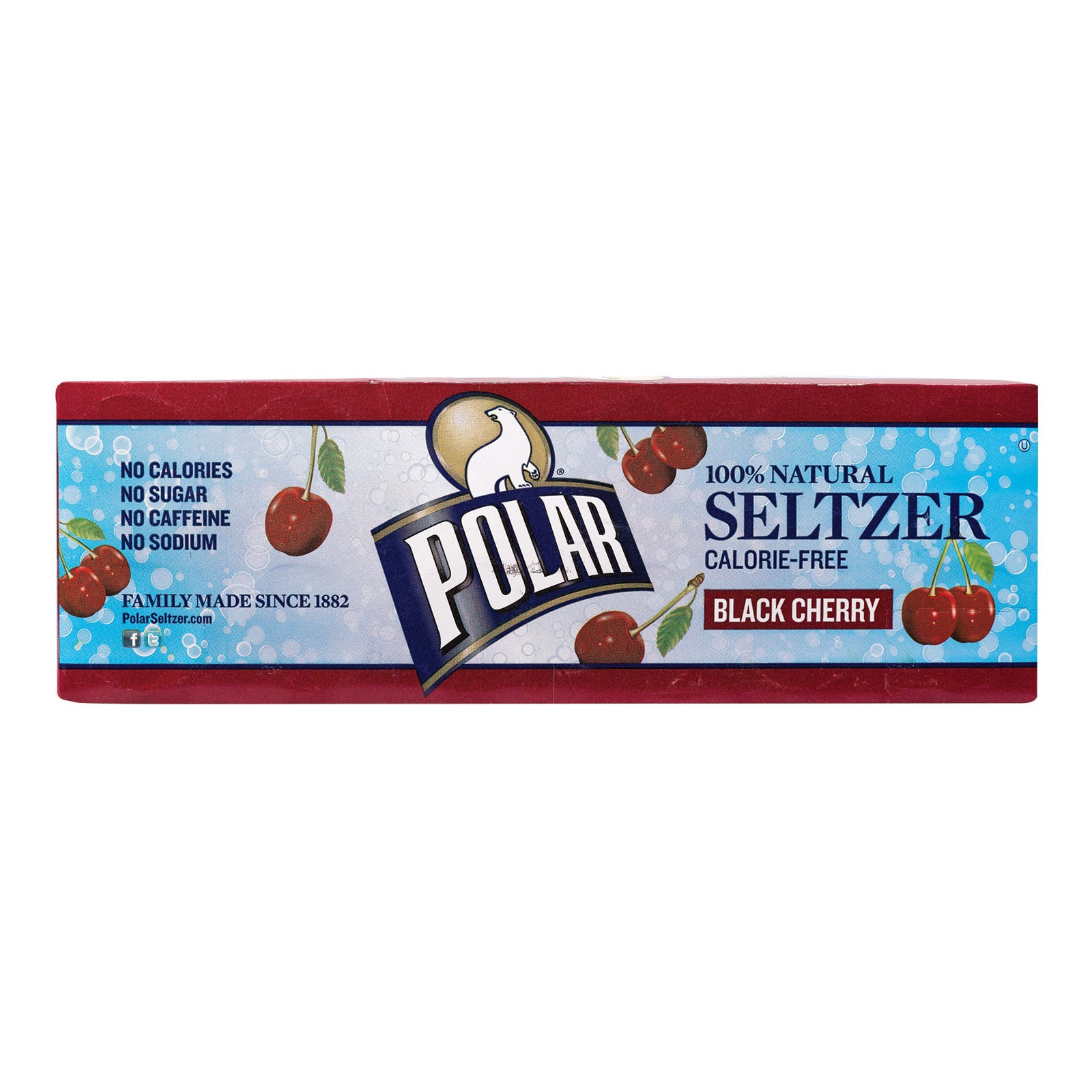 Polar Beverages Seltzer - Black Cherry - 12pk - 12-12 Fl Oz - Whole Green Foods