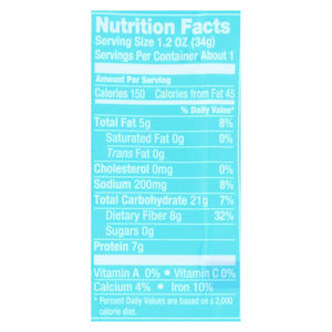 Biena Chickpea Snacks - Sea Salt - Case Of 10 - 1.2 Oz. - Whole Green Foods