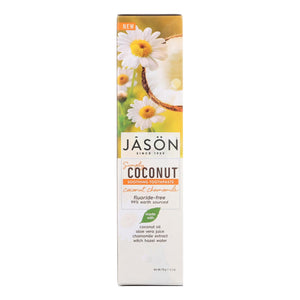 Jason Natural Products Soothing Toothpaste - Coconut Chamomile - 4.2 Oz - Whole Green Foods