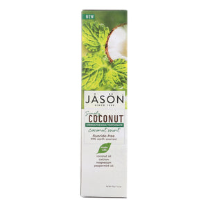 Jason Natural Products Strengthening Toothpaste - Coconut Mint - 4.2 Oz - Whole Green Foods