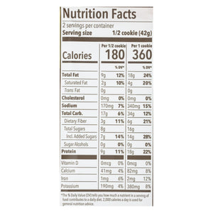 Munk Pack - Protein Cookie - Peanut Butter Chocolate Chip - Case Of 6 - 2.96 Oz. - Whole Green Foods