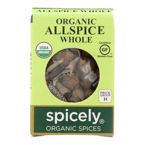 Spicely Organics - Organic Allspice - Whole - Case Of 6 - 0.3 Oz. - Whole Green Foods