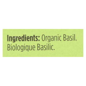 Spicely Organics - Organic Basil - Case Of 6 - 0.1 Oz. - Whole Green Foods