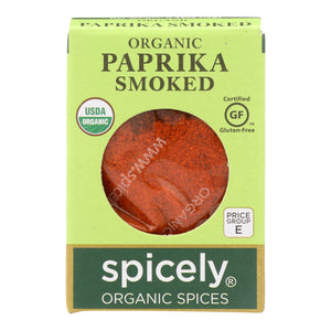 Spicely Organics - Organic Paprika - Smoked - Case Of 6 - 0.45 Oz. - Whole Green Foods