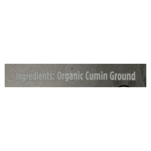 Spicely Organics - Organic Cumin - Ground - Case Of 2 - 3 Oz. - Whole Green Foods