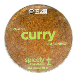 Spicely Organics - Organic Curry Powder - Case Of 2 - 3 Oz. - Whole Green Foods