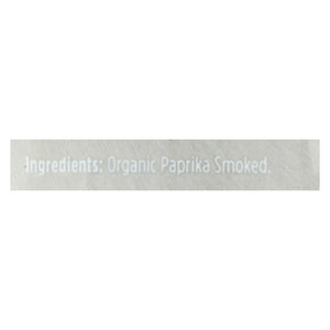 Spicely Organics - Organic Paprika - Smoked - Case Of 2 - 3 Oz. - Whole Green Foods