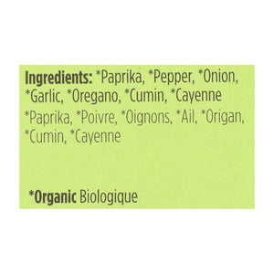 Spicely Organics - Organic Cajun Seasoning - Case Of 6 - 0.4 Oz. - Whole Green Foods
