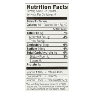 Milkadamia Macadamia Milk With Unsweetened Vanilla  - Case Of 6 - 32 Fz - Whole Green Foods