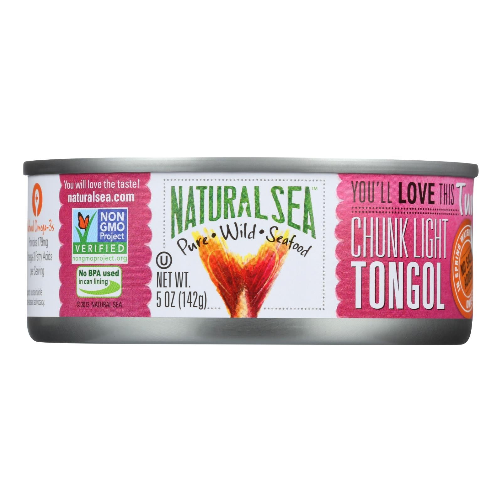 Natural Sea Wild Tongol Tuna - Unsalted - 5 Oz. - Whole Green Foods