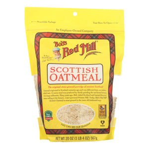 Bob's Red Mill - Scottish Oatmeal - Case Of 4-20 Oz - Whole Green Foods