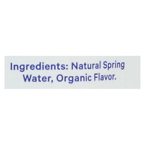Flow Alkaline Spring Water Organic Strawberry + Rose - Case Of 12 - 500 Ml - Whole Green Foods
