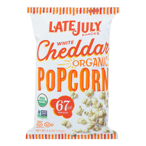 Late July Snacks Organic Popcorn - Case Of 12 - 4.4 Oz - Whole Green Foods