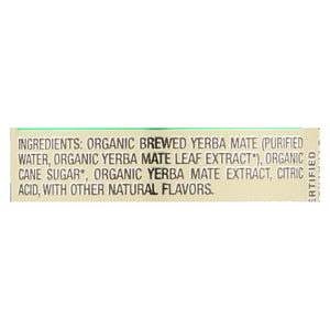 Yachak - Yerba Mate Ultim.mint - Case Of 12 - 15.5 Oz - Whole Green Foods
