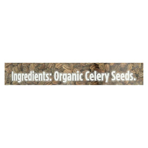 Spicely Organics - Organic Celery Seeds - Case Of 3 - 1.4 Oz. - Whole Green Foods
