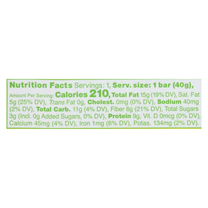 Dang - Bar - Lemon Matcha - Case Of 12 - 1.4 Oz. - Whole Green Foods