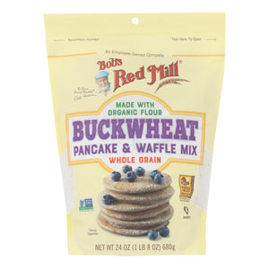 Bob's Red Mill - Pancake-waffle Bckwht - Case Of 4 - 24 Oz - Whole Green Foods