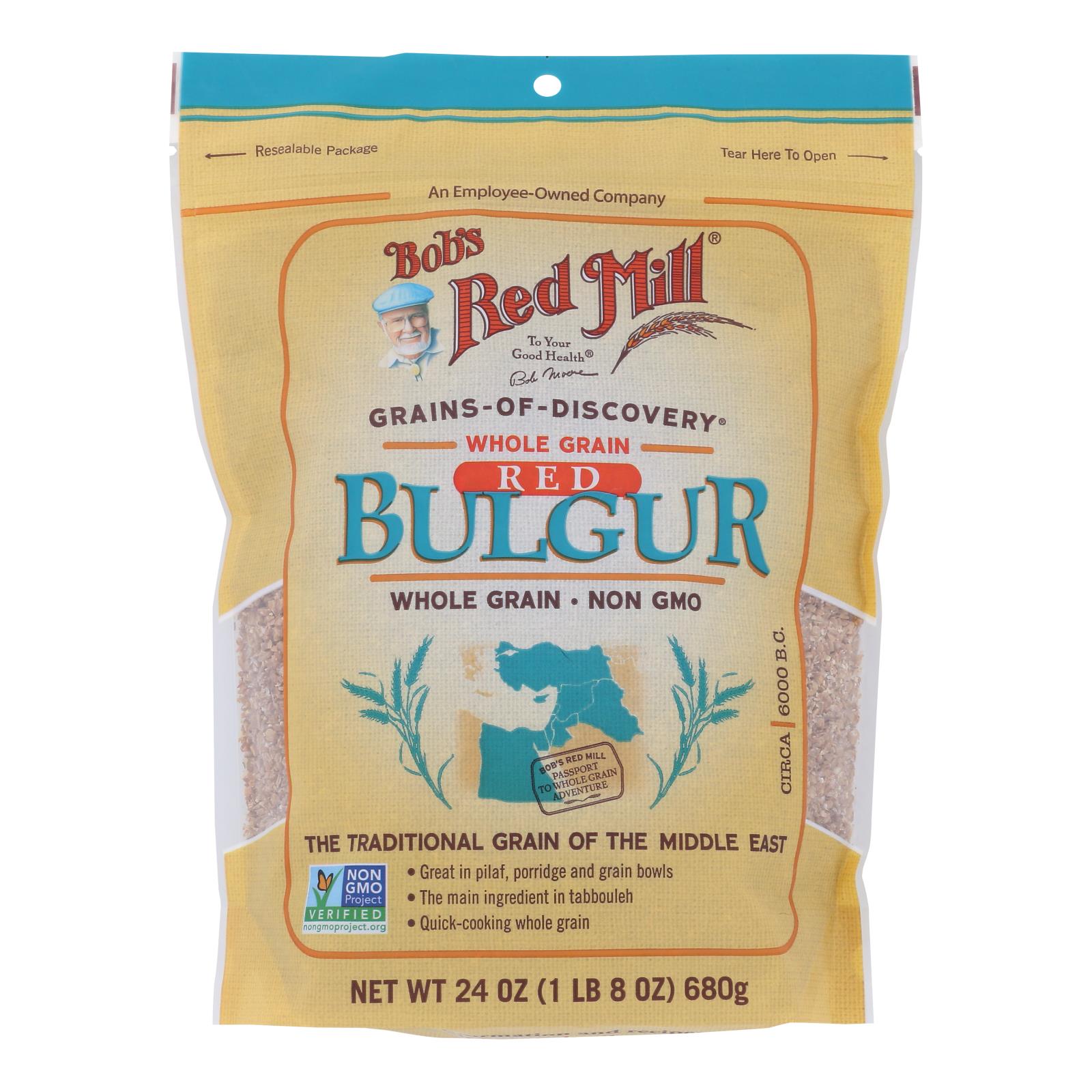 Bob's Red Mill - Bulgur Red Wheat - Case Of 4-24 Oz - Whole Green Foods
