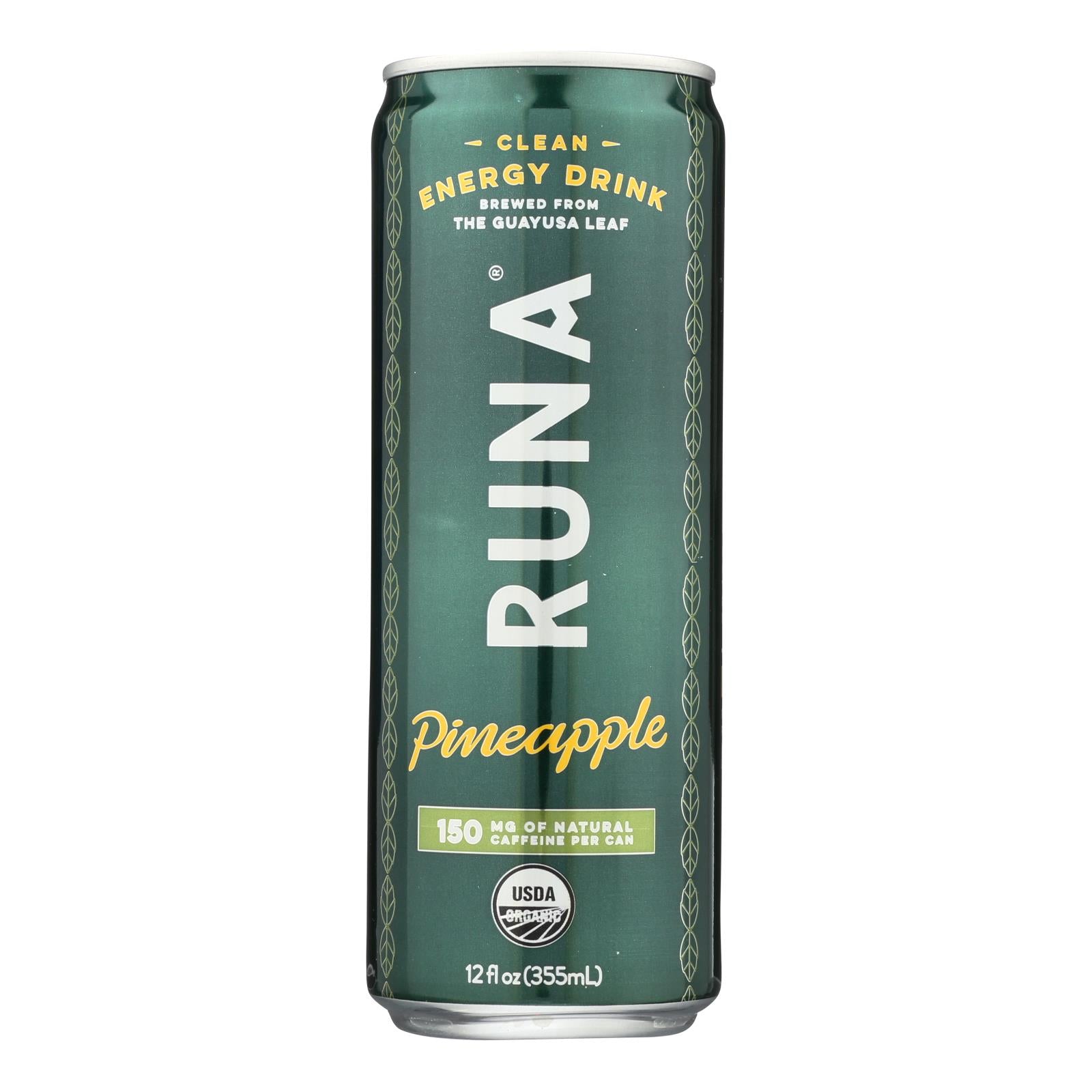 Runa - Drink Pneapl Rtd Can - Case Of 12-12 Fz - Whole Green Foods