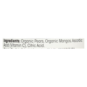 Earth's Best - Stage 2 Pears & Mangos - Case Of 10-4 Oz - Whole Green Foods