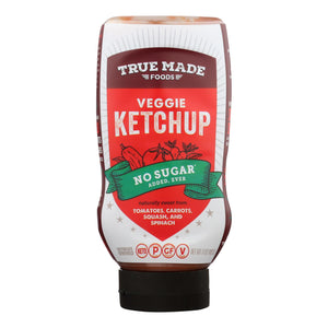 True Made Foods - Ketchup Squeeze Bottle - Case Of 6 - 17 Oz (6 Count) - Whole Green Foods