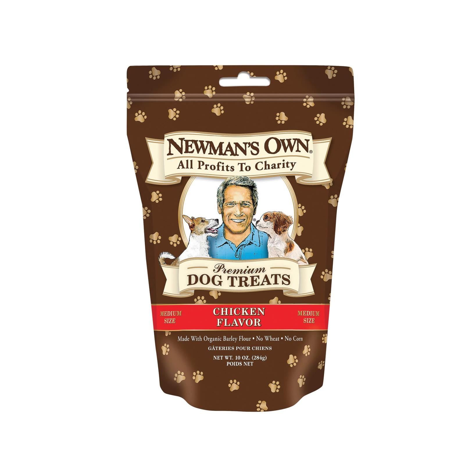 Newman's Own Organics Premium Dog Treats - Chicken - Case Of 6 - 10 Oz. - Whole Green Foods