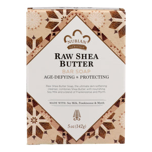 Nubian Heritage Bar Soap Raw Shea Butter - 5 Oz