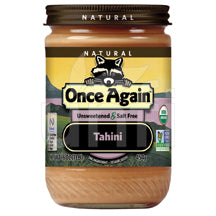 Once Again - Tahini Sesame Sauce - Case Of 6-16 Oz - Whole Green Foods