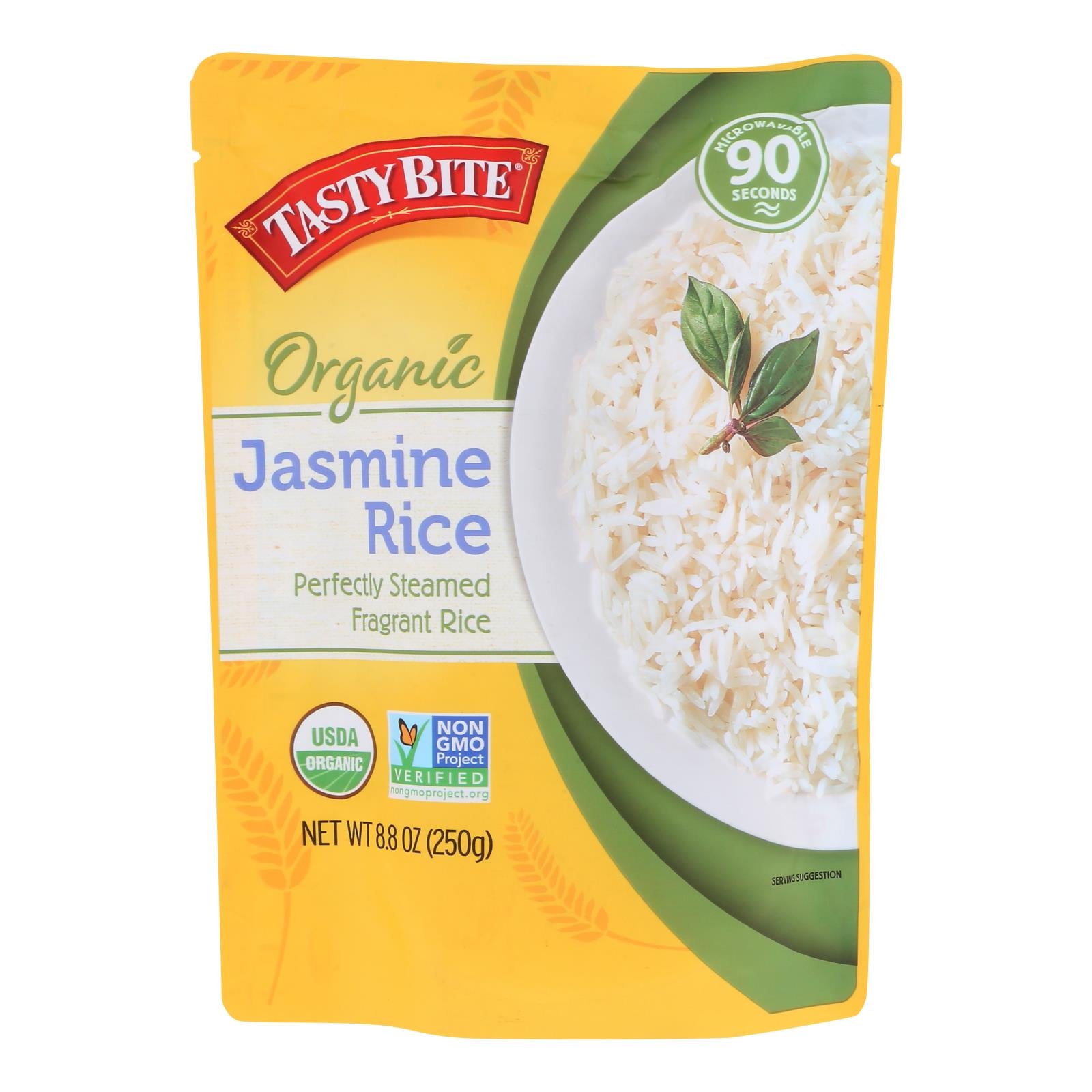 Tasty Bite - Rice Jasmine - Case Of 12-8.8 Oz - Whole Green Foods